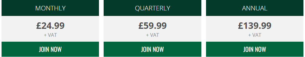 Smart Betting Club Pricing