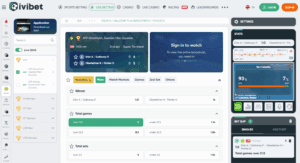 Ivibet in-play betting page – updated odds display