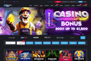 MyStake casino lobby displaying slots and live dealer tables.