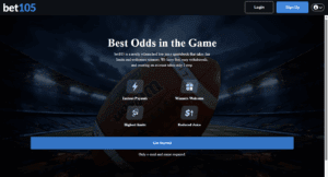 Bet105 homepage – leading crypto sportsbook and casino