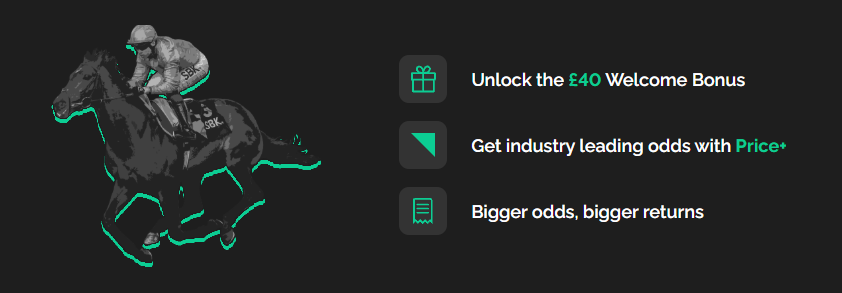 SBK welcome offer landing page displaying the latest free bet promotion for new customers and sign-up details.